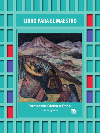 Portada del libro para el maestro Formación Cívica y Ética de primer grado de Telesecundaria.