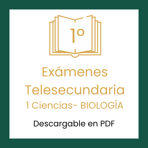 Descargar gratis el examen de formación Ciencias y Tecnología, énfasis en Biología, de primer grado de Telesecundaria en PDF contestado. Checa las respuestas.